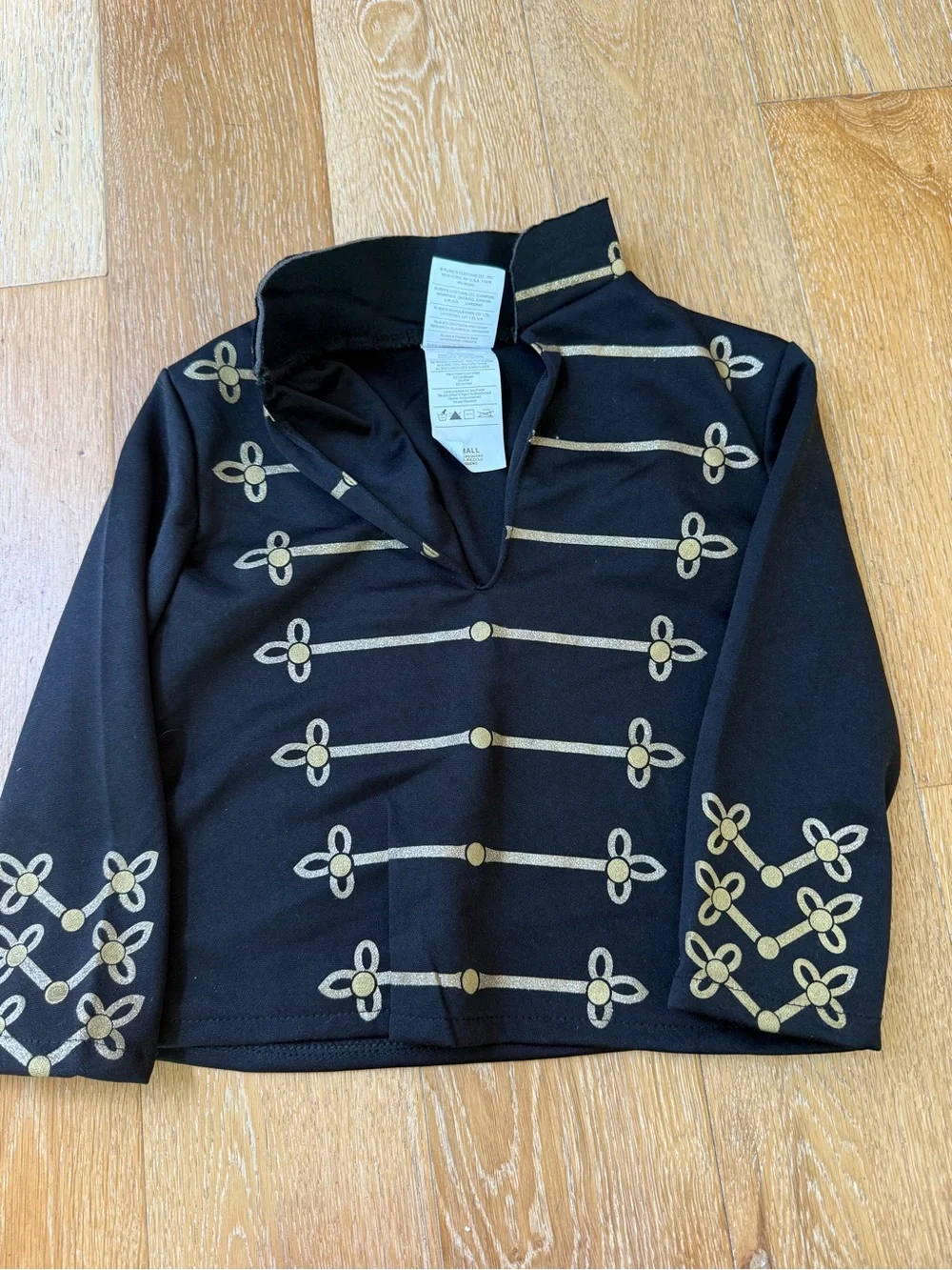 RUBIES Michael Jackson Military Style Costume Jacket – Child Small Age 4-5
